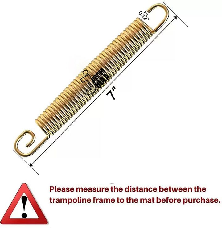 7 inch Trampoline Spring (Pack of 10) product image (2)
