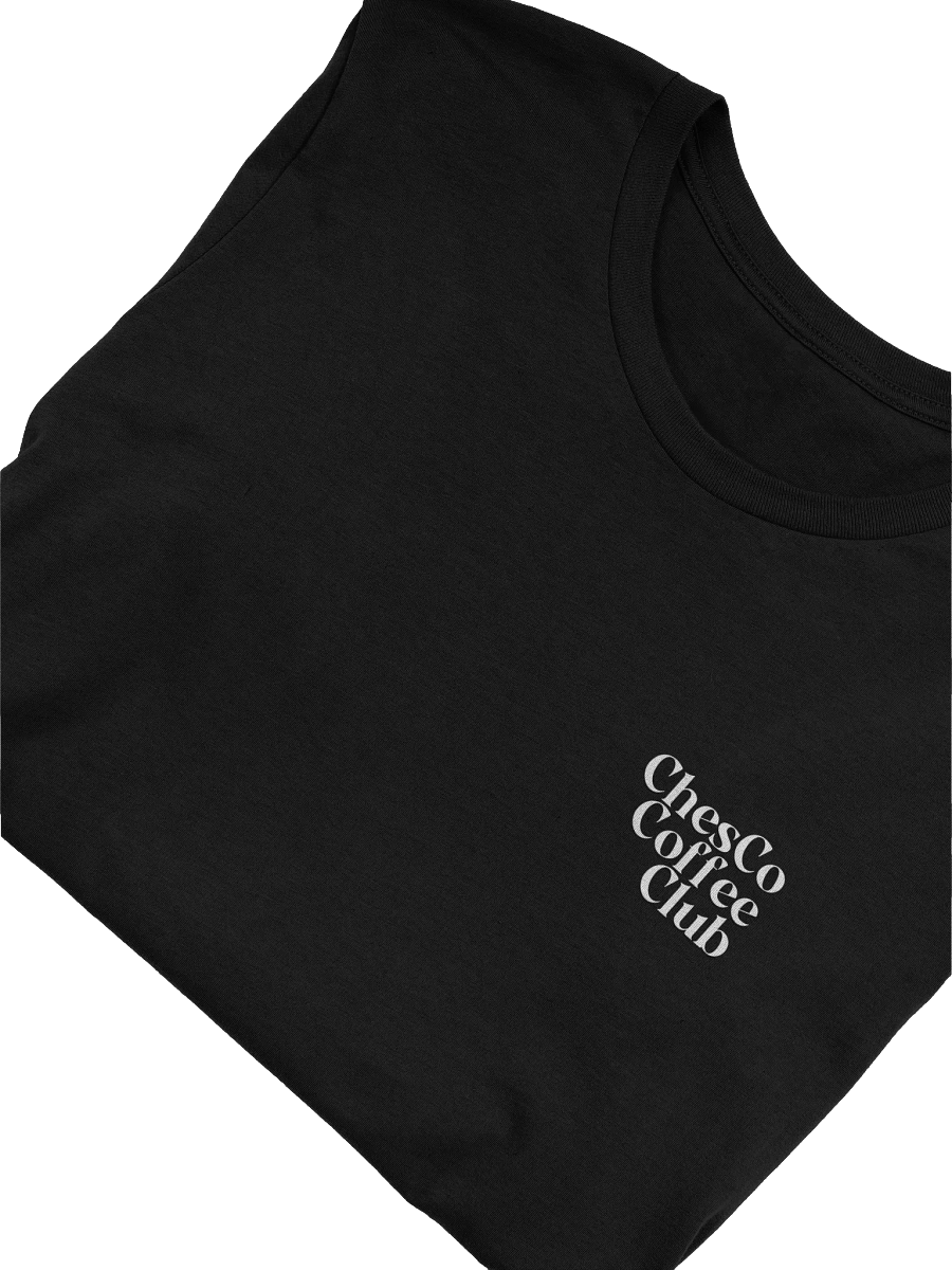 ChesCo Coffee Club Tee (Black) - LIMITED product image (5)