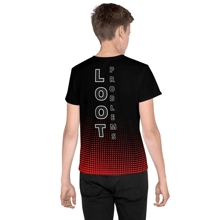 Youth Gamer tshirt – LOOT Problems by StickBoi Ink product image (4)