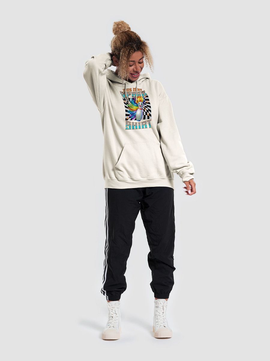 This Is My Spare Shirt Bowling Rainbow Pin Hoodie product image (30)