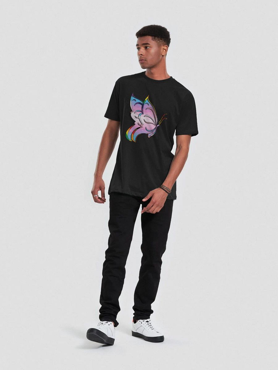 Butterfly T-shirt black product image (6)