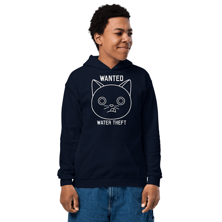 Wanted (Water Theft) - Unisex Youth Hoodie product image (1)