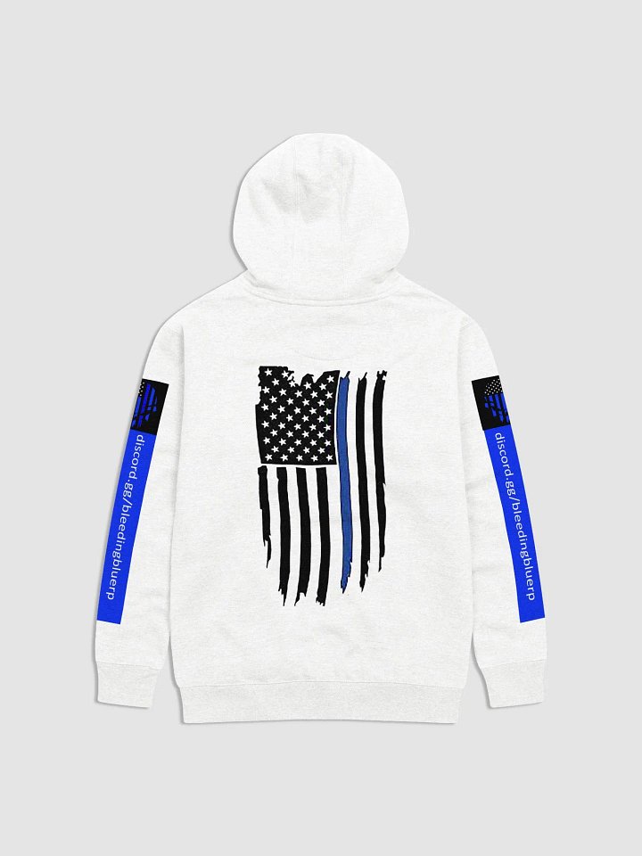 Bleeding Blue RolePlay Hoodie Wht product image (2)