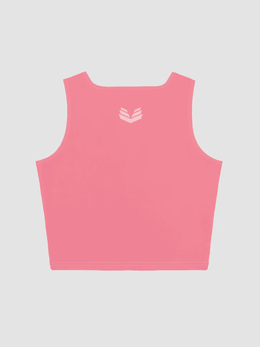 Signature Crop Top Tee - Flamingo Pink product image (6)