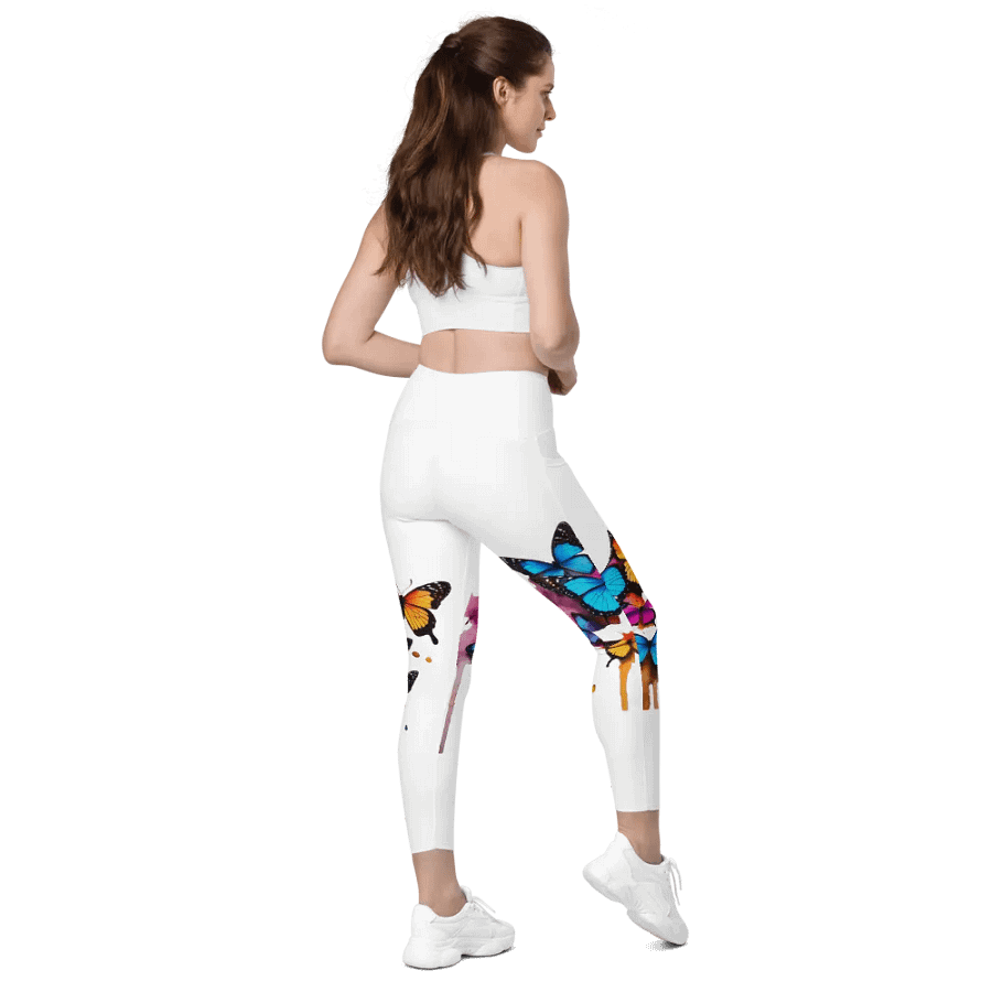 Butterfly Leggings with Pockets product image (7)