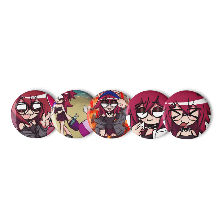 Enemy Crab Button Pin Series #1 product image (1)