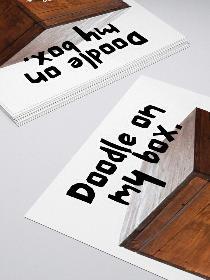 Doodle on My Box Sticker product image (2)