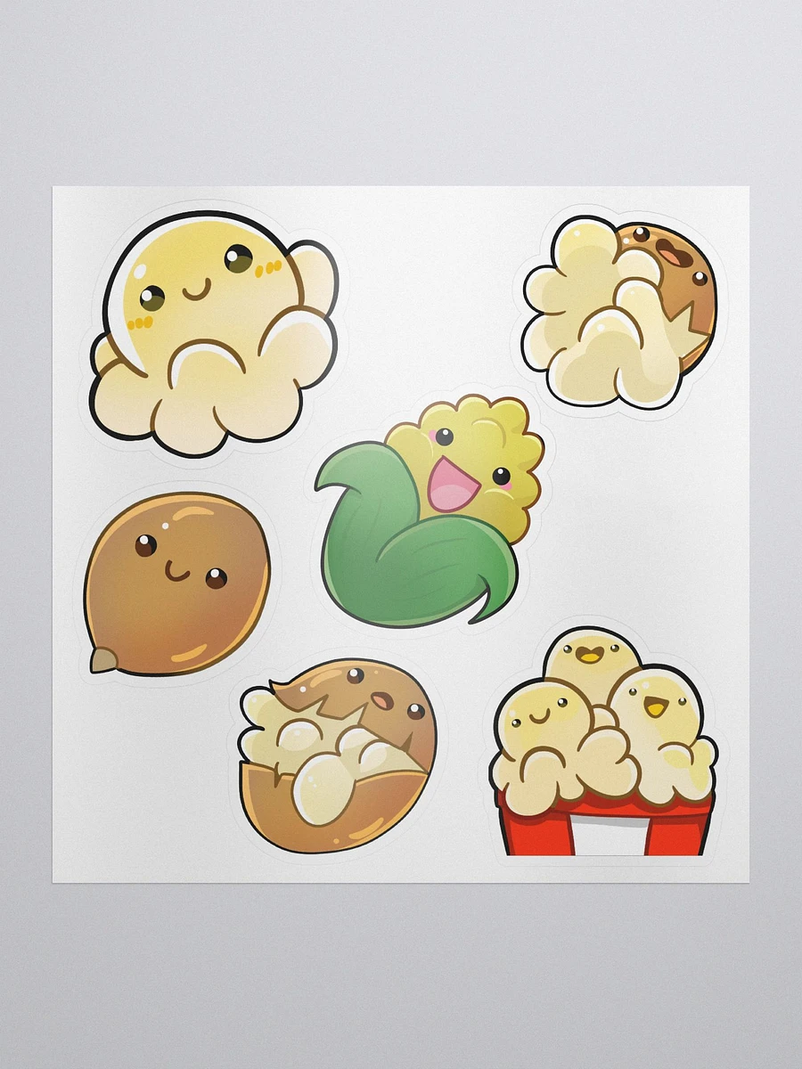 Popcorn Familia Sticker Set product image (1)
