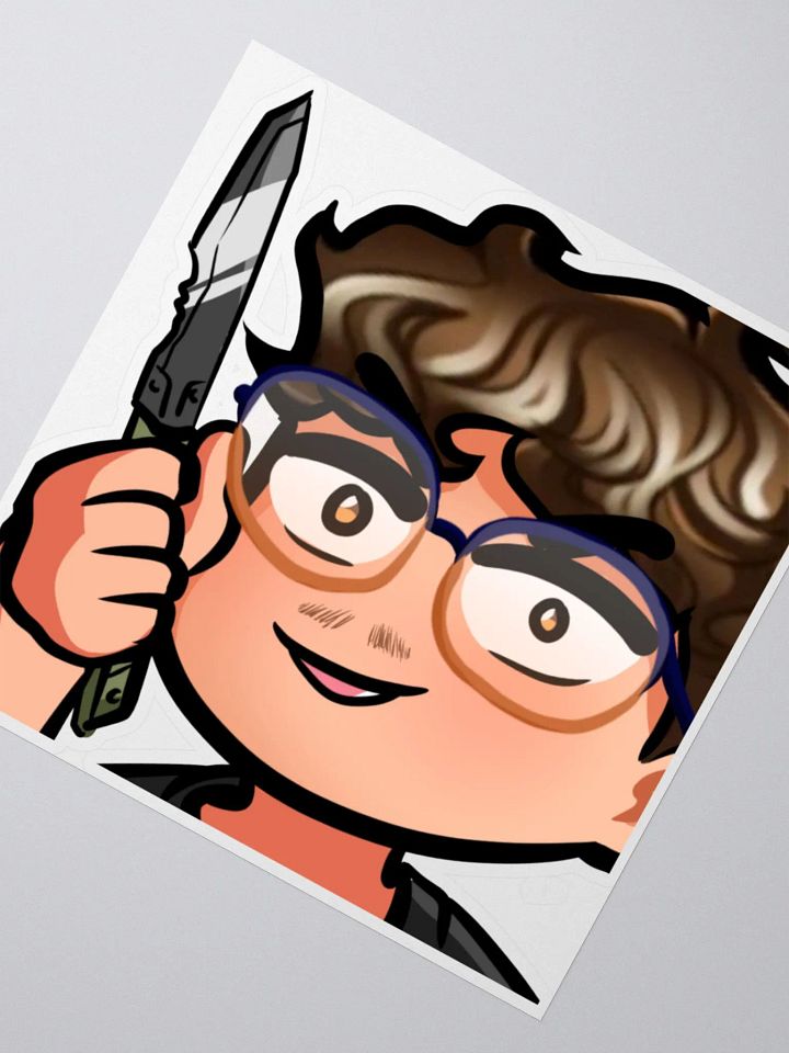 Knife ChaseXIV Sticker product image (2)
