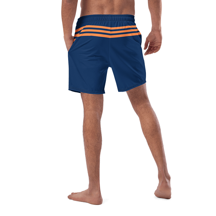 Tropical Sunset Silhouette Swim Trunks product image (5)