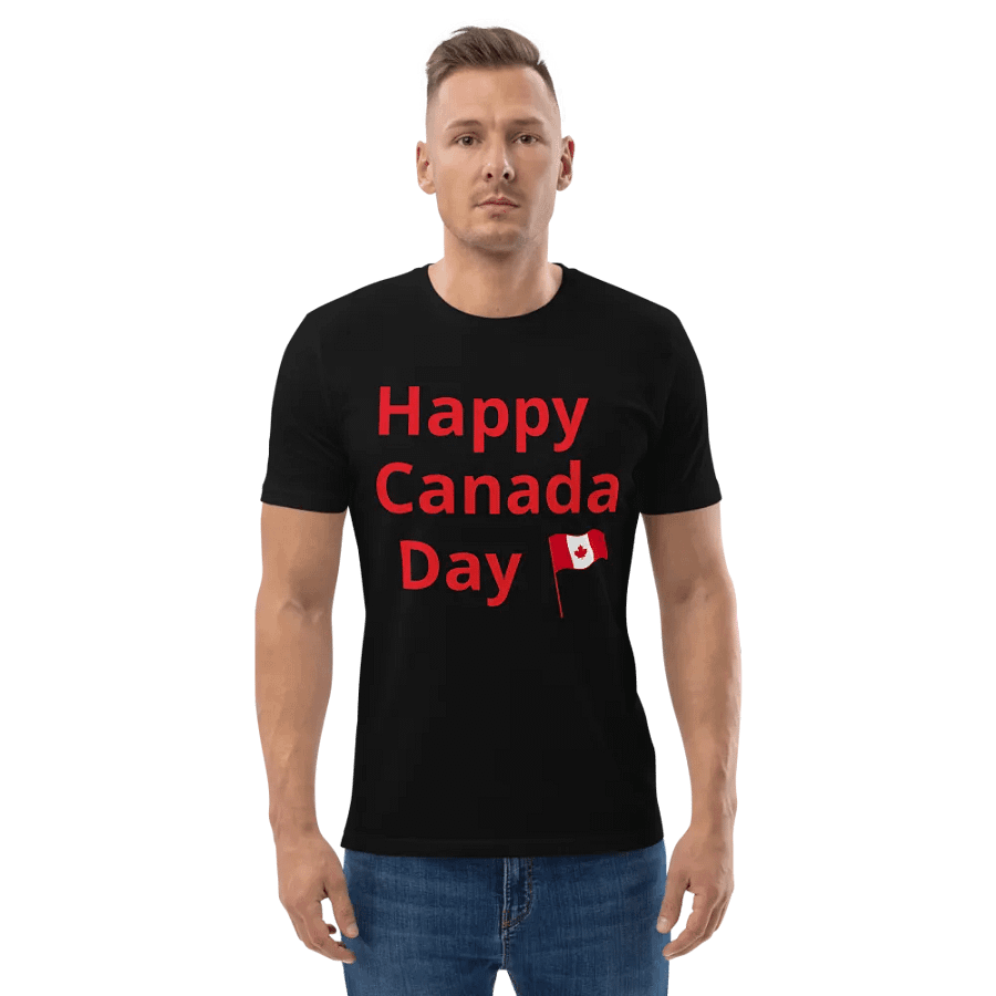 Happy Canada Day Celebration Organic Tee product image (9)