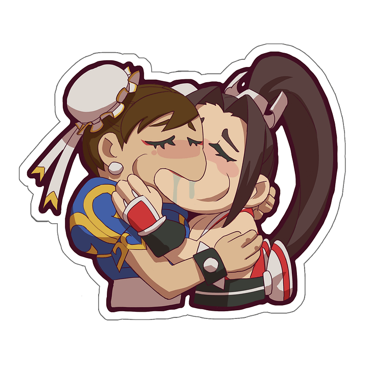 Chun-Li x Mai Shiranui Sticker product image (1)