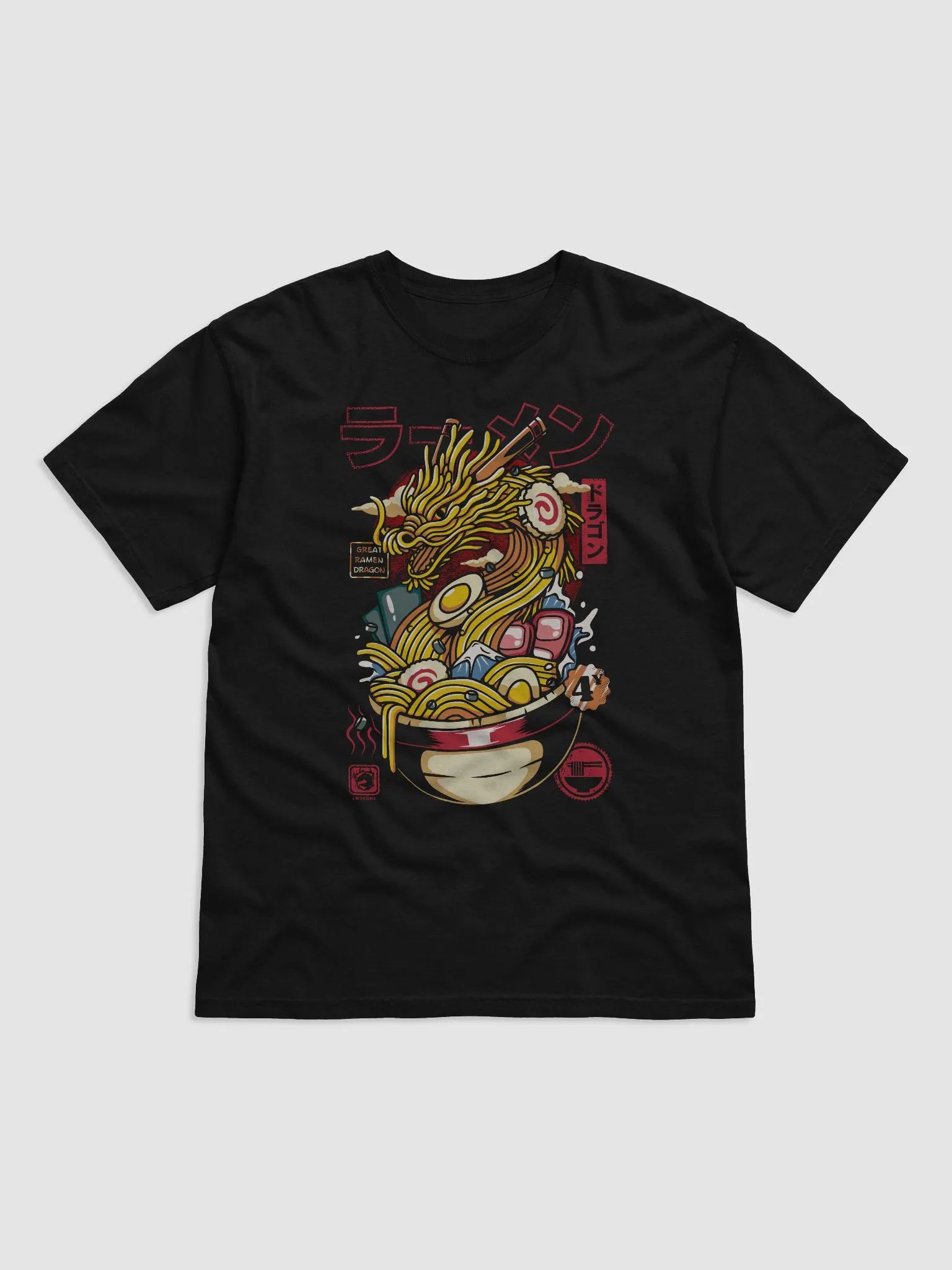 Great Ramen Dragon Japanese - Heavyweight T-Shirt product image (7)