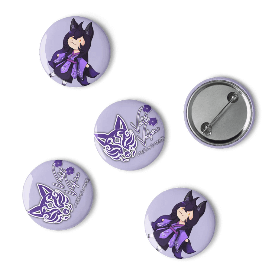 Sumire pin buttons product image (4)