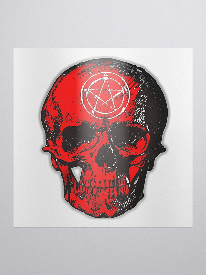 Darhk Skull Sticker (Just Skull) product image (1)