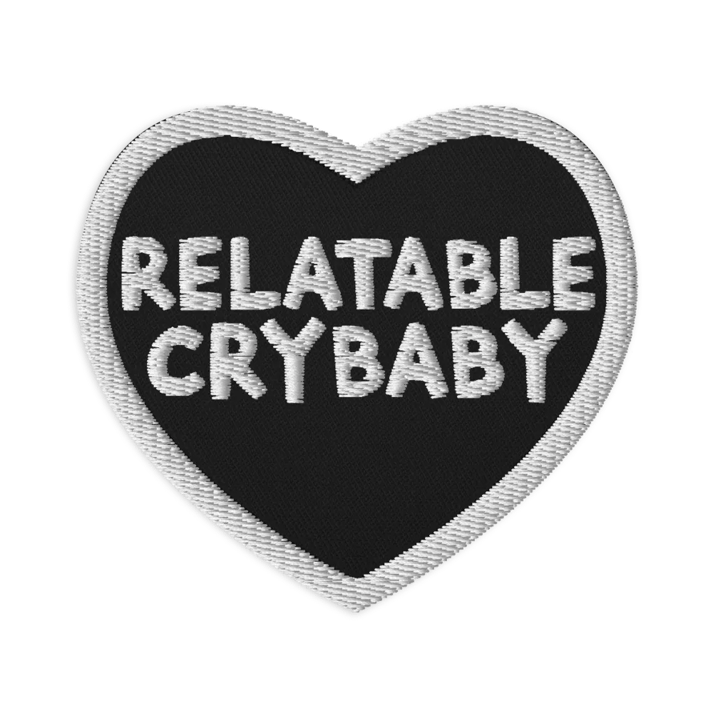 Relatable Crybaby Heart Patch product image (1)