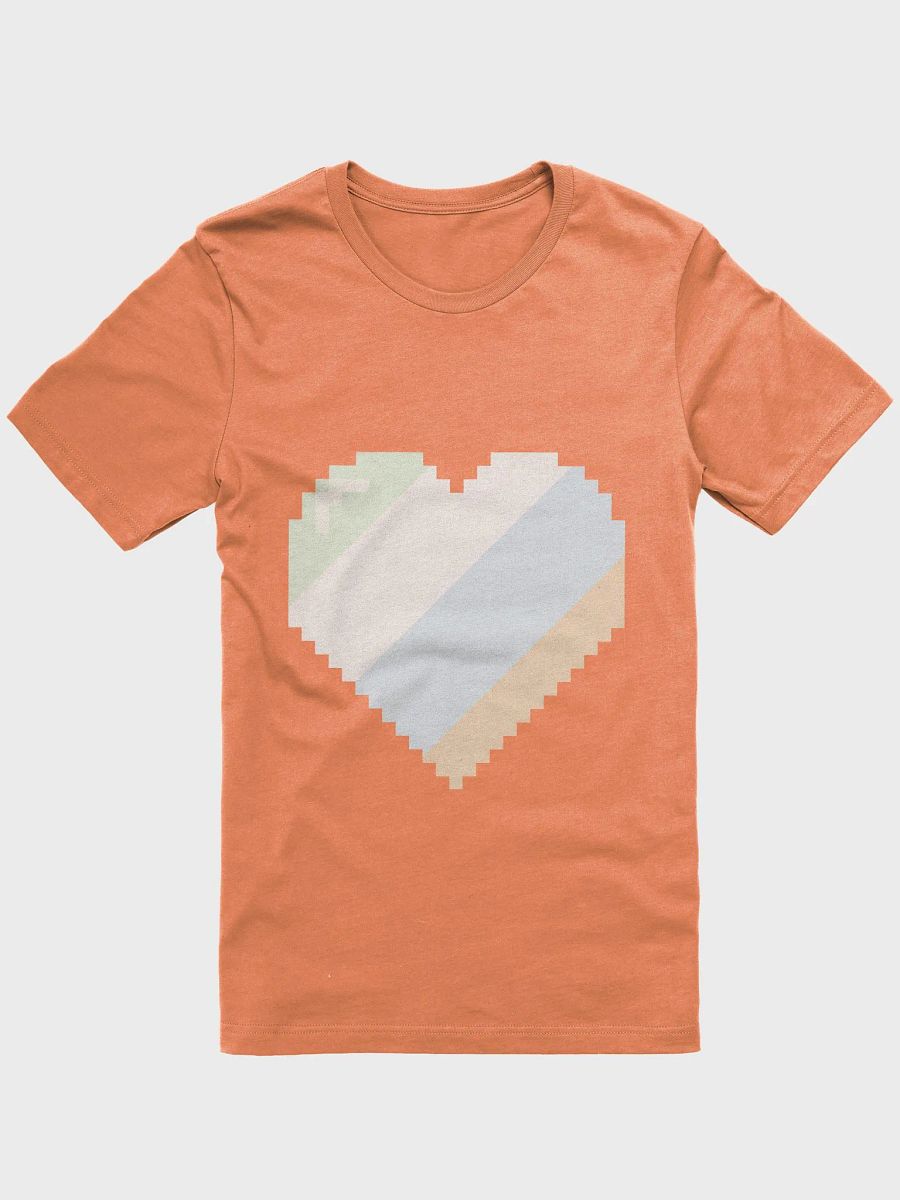 Unlabeled heart T-shirt product image (2)