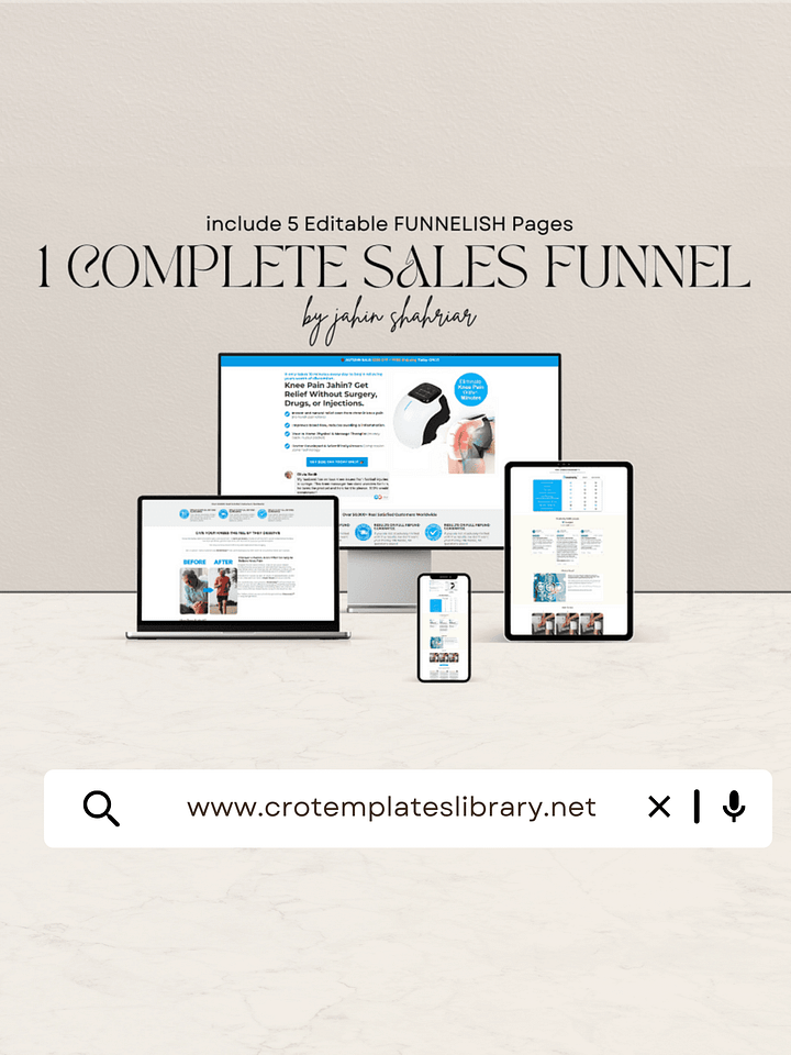 1 High Converting Funnelish Sales Funnel Template product image (1)