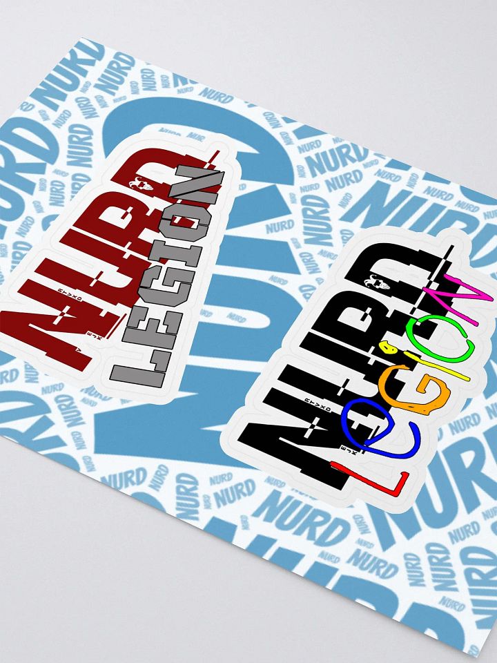 NurdLegion Sticker Set product image (2)