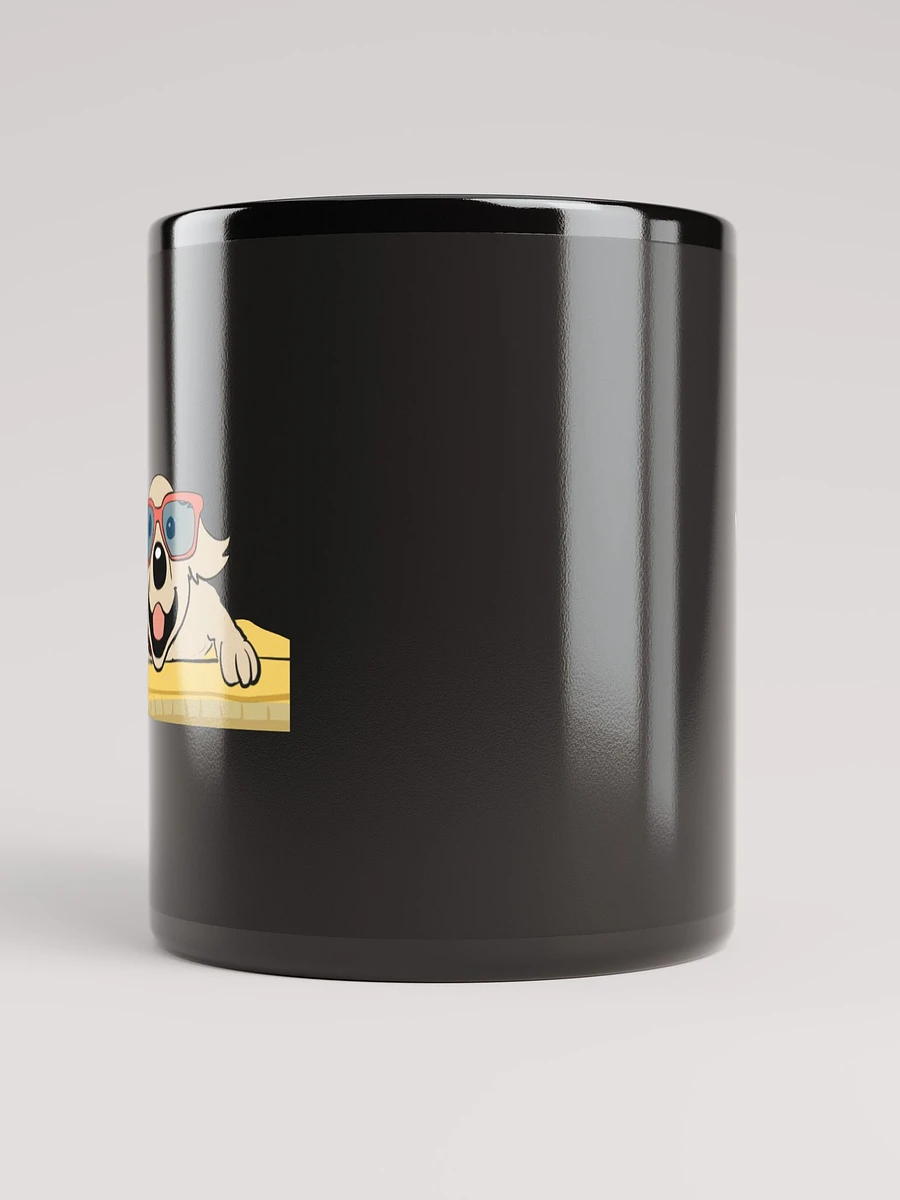 VWCE & Chill (Cool Retriever) - Ceramic Black Mug product image (5)