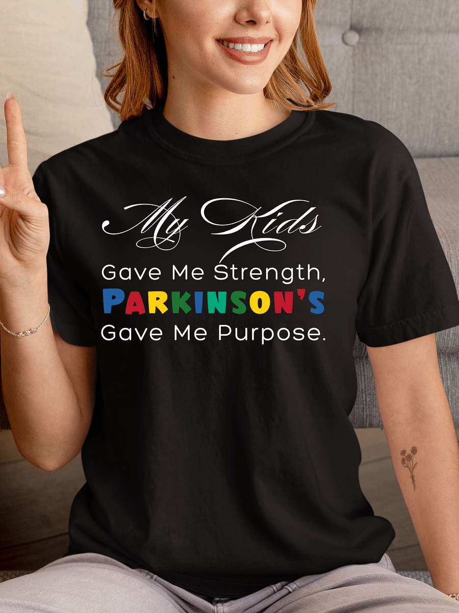 Parkinson’s Kids, Parent Purpose Comfort Colors T-shirt product image (1)