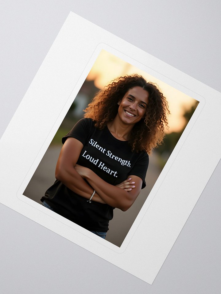 Silent Strength. Loud Heart Stickers product image (2)