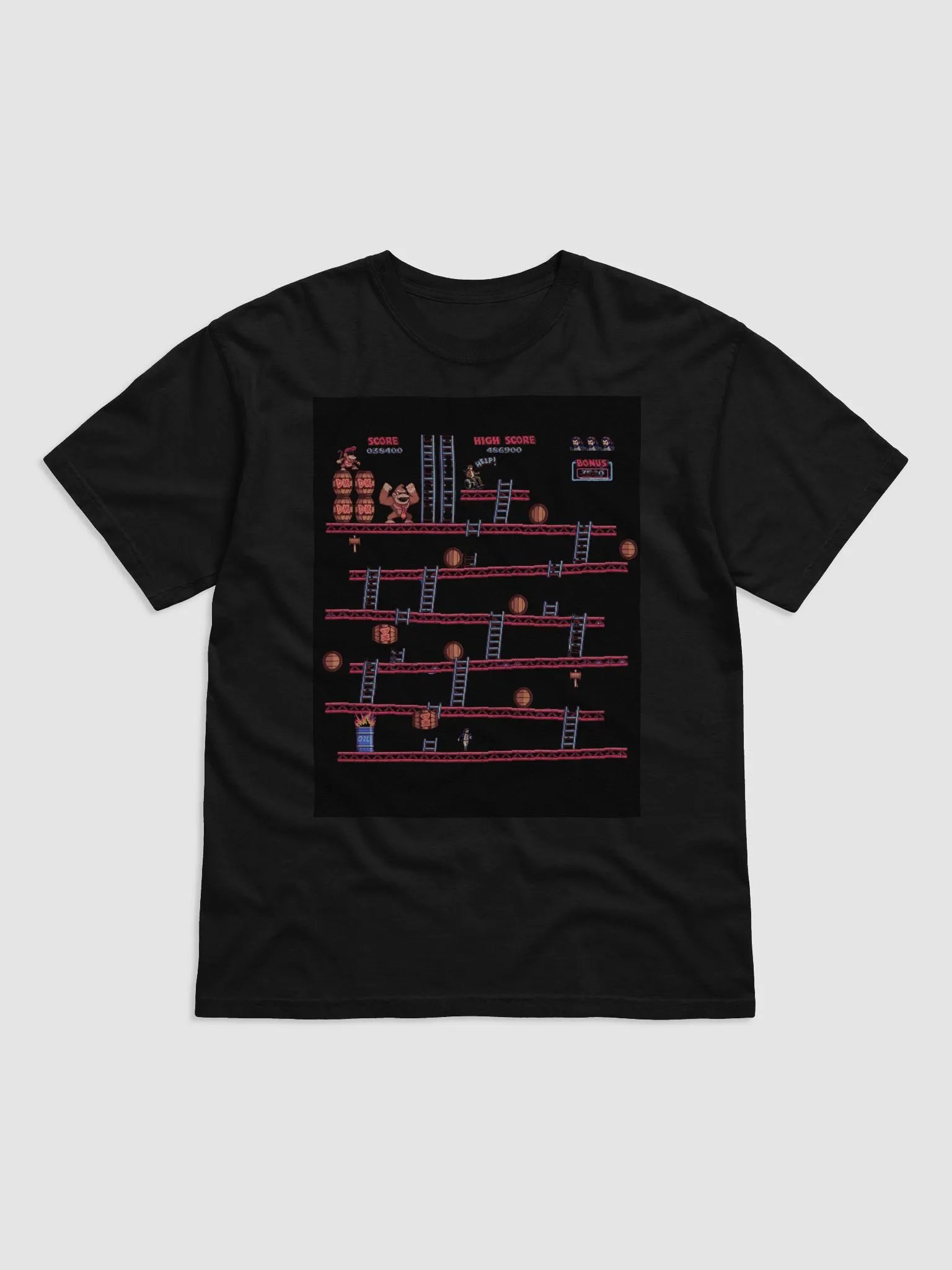 Barrel Dodger Classic Arcade T-Shirt product image (1)