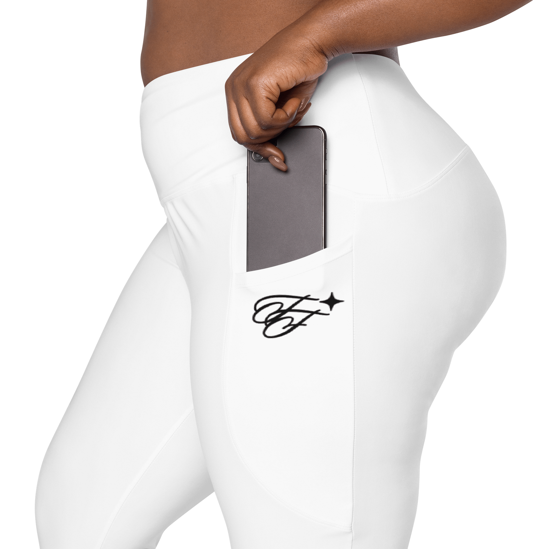 F&F Signature Crossover Leggings with Pockets product image (6)