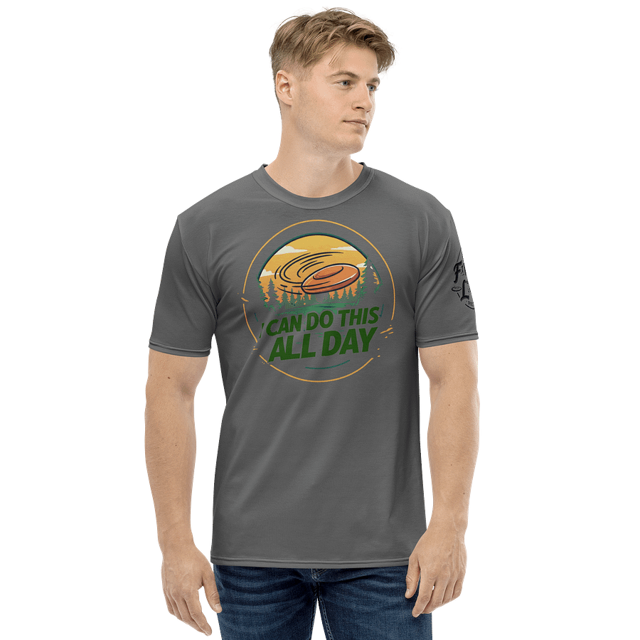 Fancy Lads Men's Grey T-Shirt "I Can Do This All Day" product image (4)