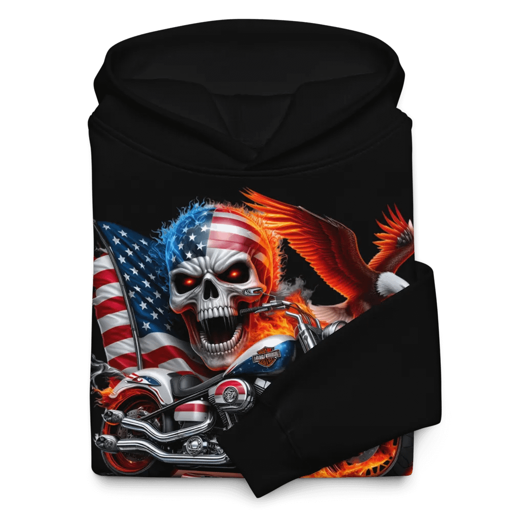 Patriot's Ride Graphic Hoodie #19 product image (10)