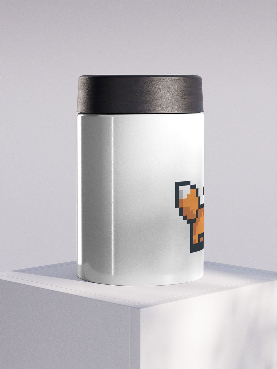 Pixel Fox Stainless Steel Koozie product image (1)