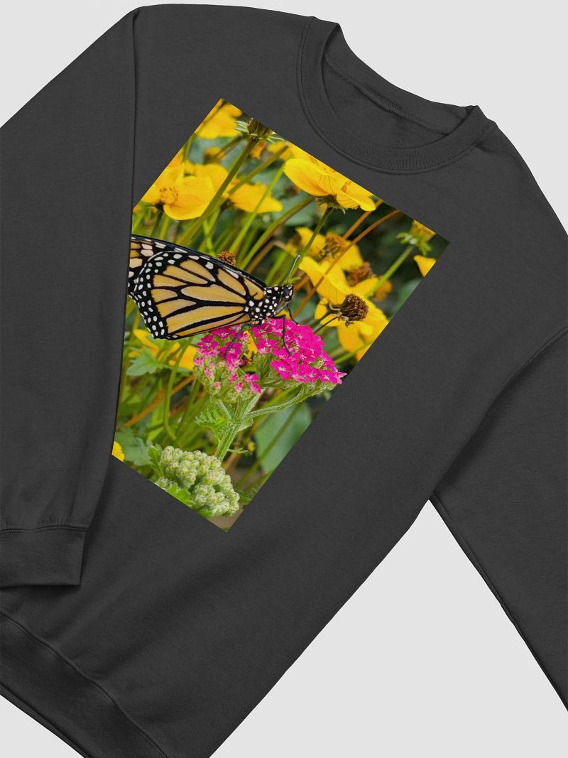 Tropical Monarch Butterfly Unisex Crewneck Jumper