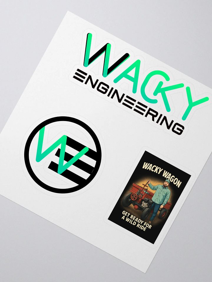 Wacky Engineering Sticker Pack product image (2)