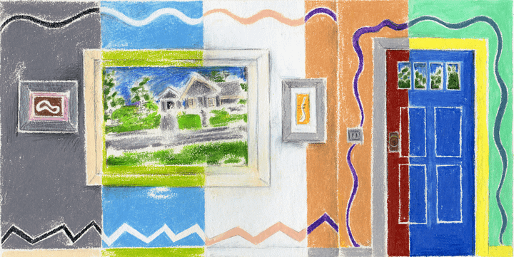 Nicholsloy Studio House Print product image (1)