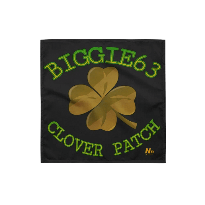 Golden Clover All-Over Bandana product image (1)
