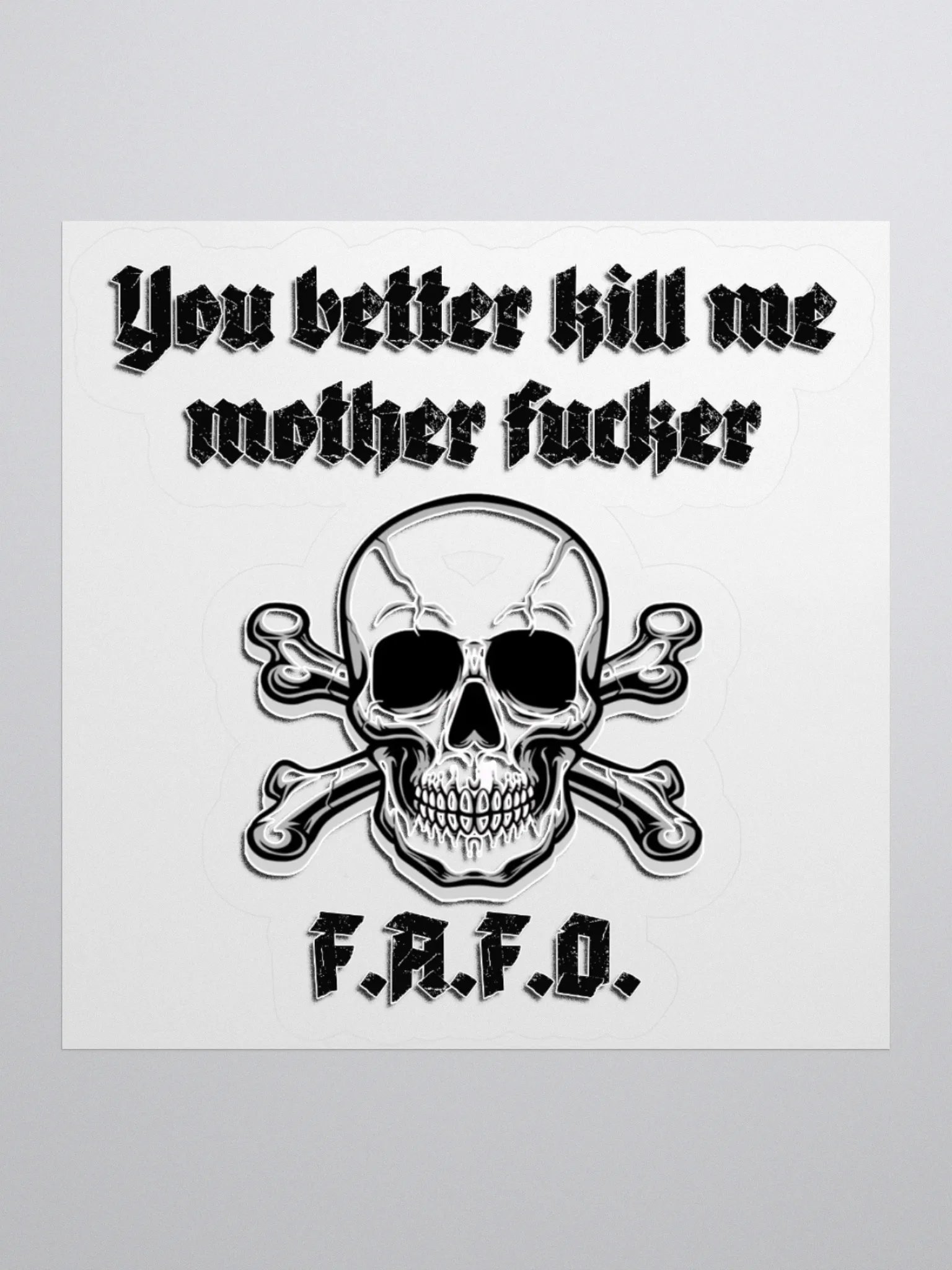 Better Kill Me - Uncensored Sticker product image (3)