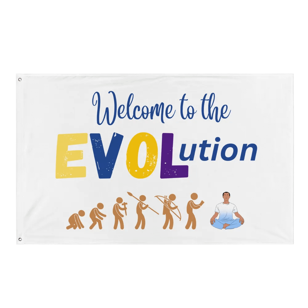 EVOLutionary Meditation Flag product image (1)