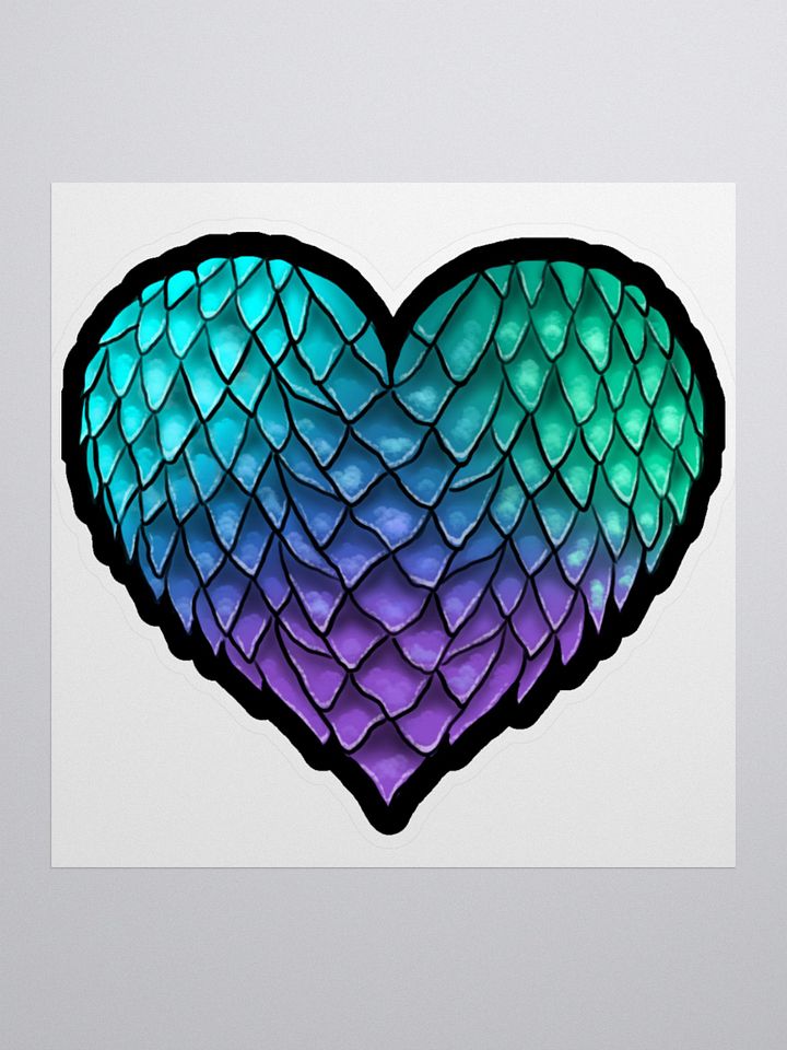 SCALE HEART - Sticker product image (2)