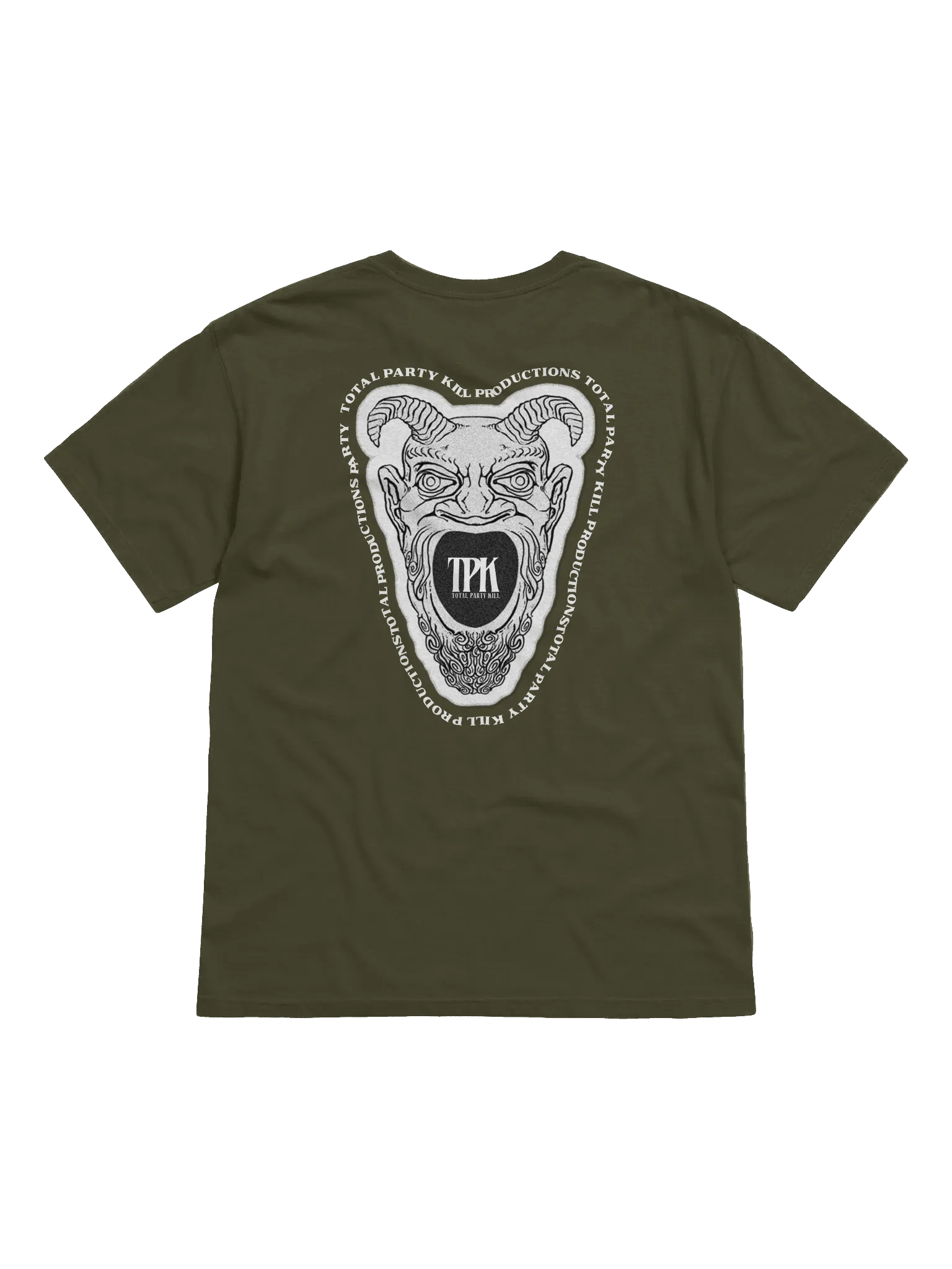SHIRT OF HORROR (sage green) product image (3)