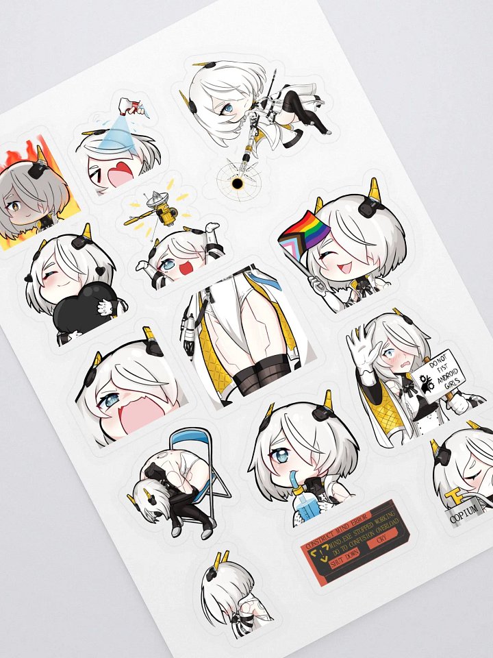 The Silly Android Stickers product image (1)