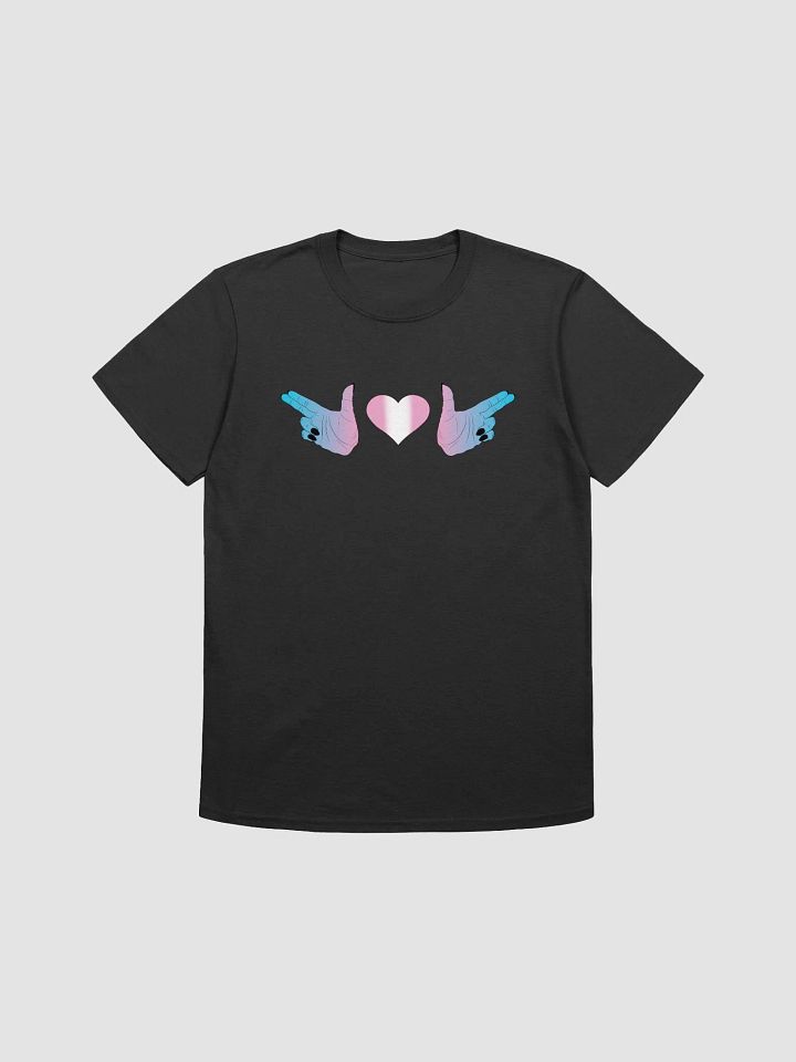 Finger Guns (trans flag) T Shirt product image (1)
