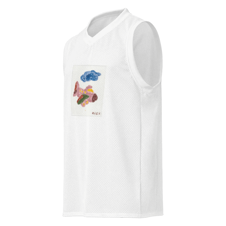 Kid Airplane (All-Over Print Premium Basketball Jersey) product image (1)