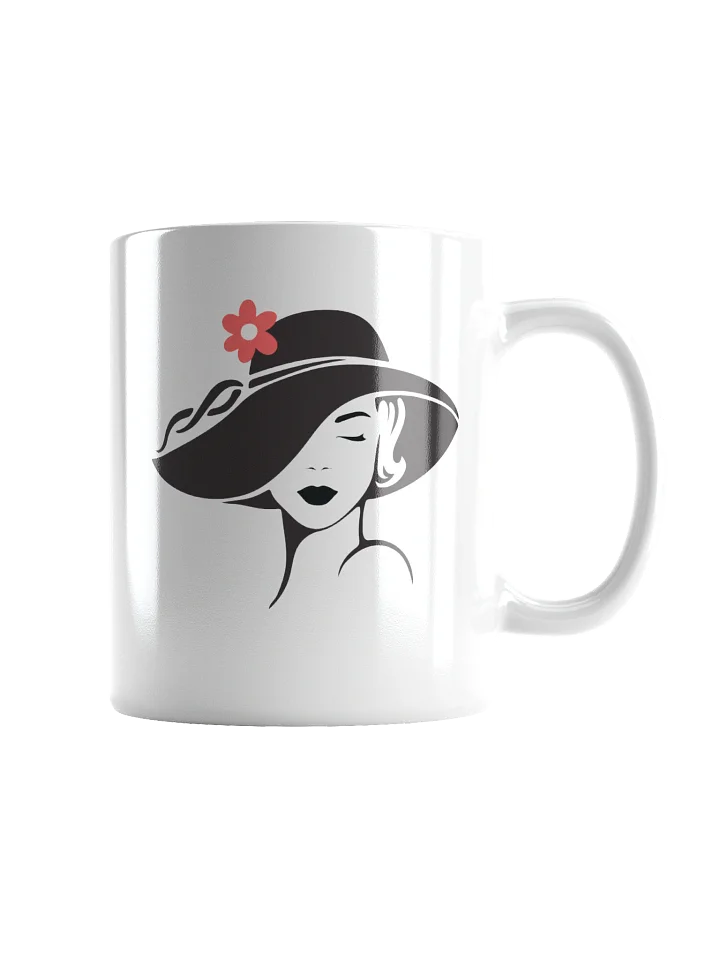 Mysterious Elegance White Glossy Mug product image (1)