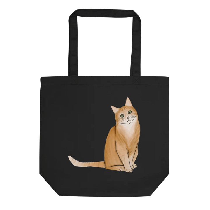 Orange Cat Tote Bag product image (1)