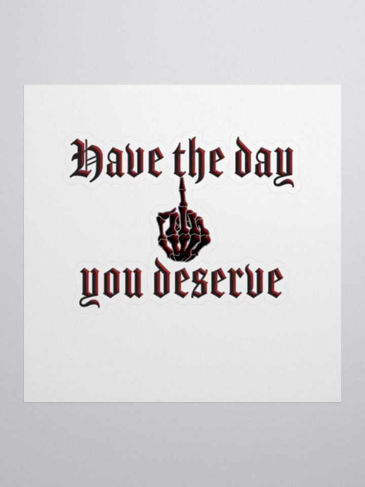 Deserve - Stickers product image (1)