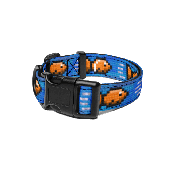 Aquarium Tile Pixel Collar product image (1)