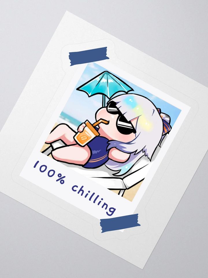 Wispen 100% Chilling Sticker product image (2)