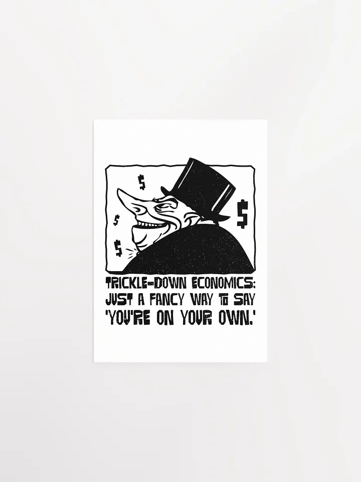 Capitalism is Immoral PosterCapitalism is Immoral Poster product image (4)