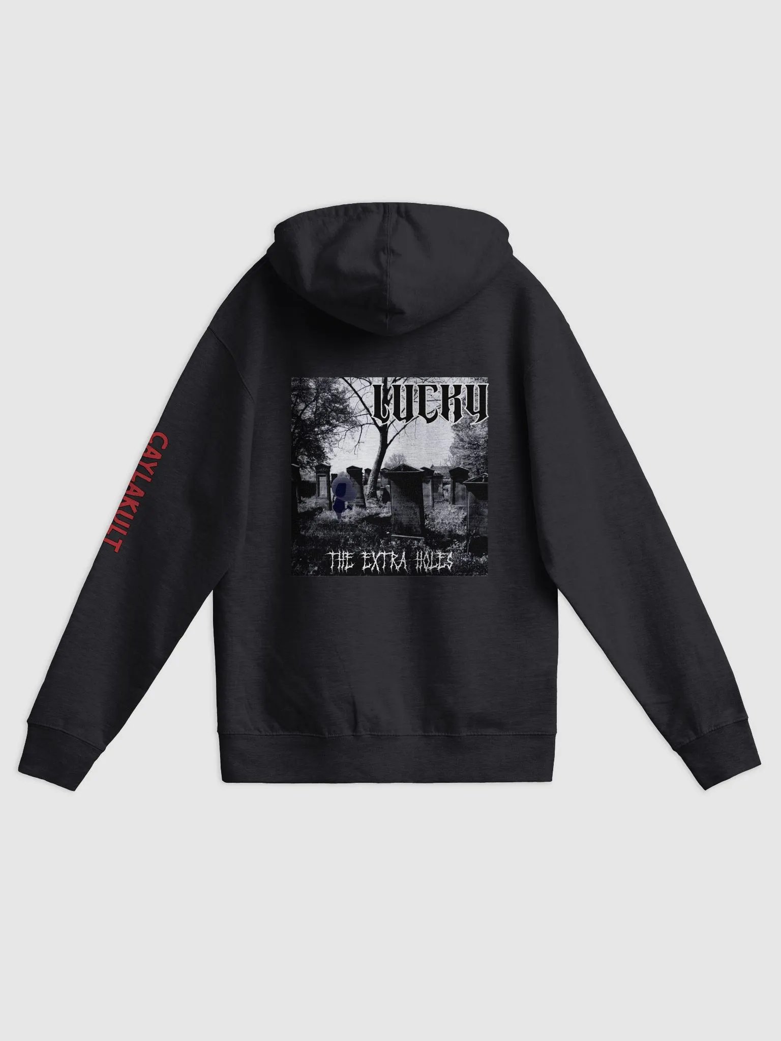 Lucky Zip Up Sweatshirt with Caylakult Sleeve Detail product image (1)