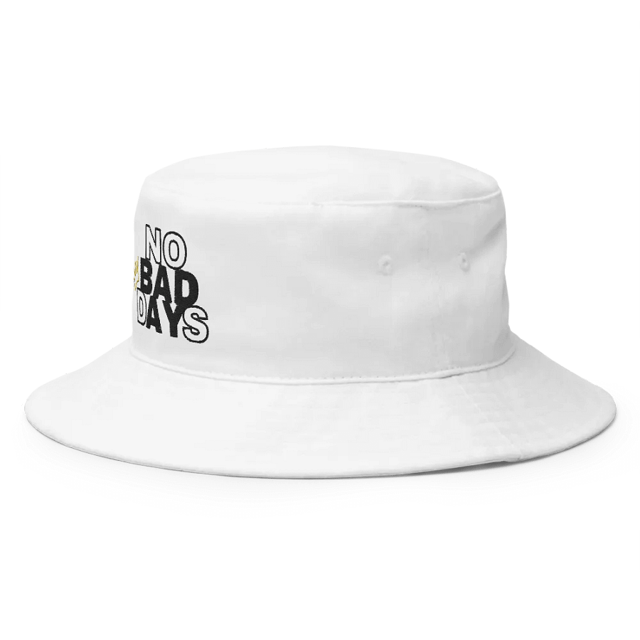 No Bad Days Bucket Hat White product image (3)